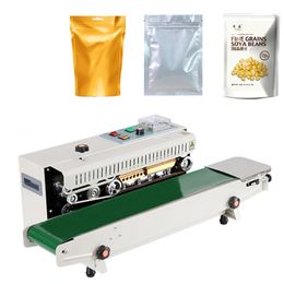 Plastic Bag Sealing Packing Machine Horizontal Automatic Heating Sealer 110v 220v