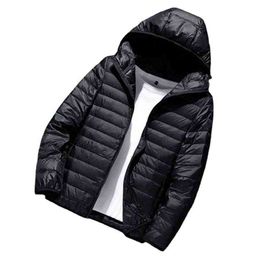 New Ultra Light 90% White Duck Down Jackets Man Male Windproof Warm Parka Men Casual Winter Coat for Men Down Coat Waterproof G1108