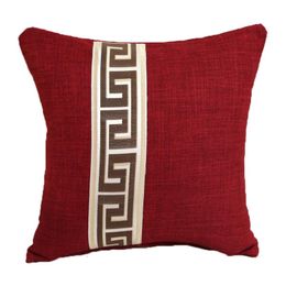 Retro Ethnic Bohemian style Decorative Pillow Cover Vintage Girl Cotton Linen Throw case for Sofa Car Home Decor