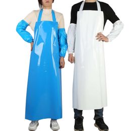 Eco-friendly Waterproof Aprons Sleevelet Antifouling Oil-proof Apron Chef BBQ Baking Oversleeve Kitchen Cleaning Work Clothes BH5728 WLY