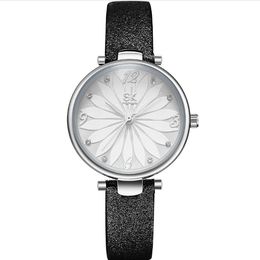 Shengke Marke Casual Einfache Quarz Studenten Uhr Leben Wasserdicht Diamant Marker Damen Uhren 8047 Mehrfarben Optional