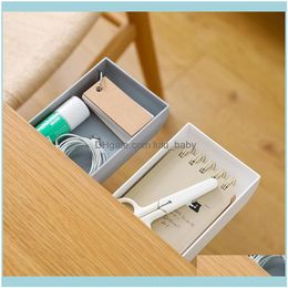 Packaging & Display Jewelryder Storage Box Paste Type Kitchen Gadgets Organizer Under The Table Rack Desk Pen Holder Jewelry Pouches Bags D