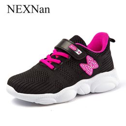 NEXNan Sport Kids Sneakers For Children Casual Shoes Boys Sneakers Girls Shoes Breathable Mesh Running Footwear Trainers School 210303