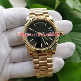 Top Quality BPF men Wristwatches 40mm 228239 Black Dial Yellow gold Stainless 2813 Movement Mechanical Automatic Mens Watch Watches With Box Papers