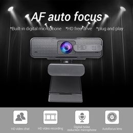 Autofocus cam 1080P USB Computer Camera With Microphone camera HD Video Ashu H701 Web Cam PC