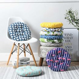 Round Chair Cushion Thicken Outdoor Cushions Floor Cushion Pillows Decor Home Office Chair Pillow Seat Cushion 210716