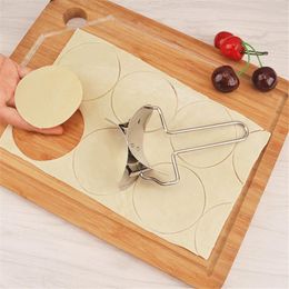 Baking & Pastry Tools 1pc Kitchen Accessories Stainless Steel Dumpling Maker Dough Cutter Pie Ravioli Mould Tool