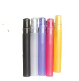 2022 new 100pcs lot Travel Portable Perfume Bottle Spray Bottles Empty Cosmetic Containers 8ml Perfume Empty Atomizer Plastic Pen