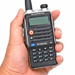 2022 rádios handheld uhf vhf Walkie Talkie UV-B2 PLUS 8W CB Rádio 4800mAh Leg Baofeng Portátil Dual VHF / UHF 128CH Móvel LCD Handheld