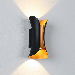 Modern Wall Sconce Lamp Aluminium Up and Down 6W 10W LED Indoor Outdoor Light for Hotel Store Hallway Garden Lighting