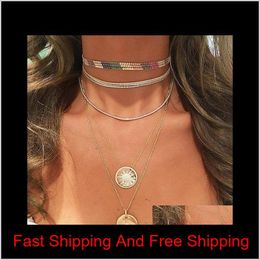 2Mm Cz Tennis Choker Necklace For Women 3 Colors White Red Green Elegance Multi Layer Trendy Fashion Women Gorgeous Jewelry European Y R7Iva