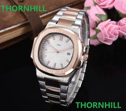 men square dial designer quartz watches fine solid stainless steel montre de luxe wristwatch