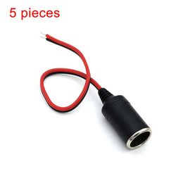 Car Cigarette Lighter Ciger Socket Charger Cable Female Socket Plug High Quality Car Cigarette Cable Accessories Car