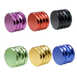 4-Layer Herb Grinders Diameter 63mm Aluminium Alloy Grinder Tobacco Crushers Diamond Shape Grinders Smoking Contains GR307