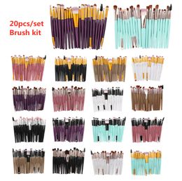 Special Link to US Makeup Brush set Professional 20pcs/Set Cosmetic Face Eyeshadow Brushes Tools Makeup Kit Eyebrow Lip Brush
