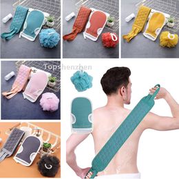 3pcs/set Bath Brushes Hammam Scrubbing Glove Body Scrubber Exfoliating Gloves Shower Back Washer Morocco Towel Scrub Exfoliator Mitt Magic Peeling