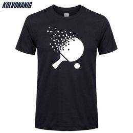 Summer Cotton Men's Clothing Fitness Sport Funny Oversized T-Shirts Homme Table Tennis Graphic Printed T Shirt Haikyuu 210706