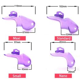 NXY Cockrings Holy trainer V3 Chastity Device Cock Cage With with 4 Size Penis Ring Cock Ring Adult Game Chastity Belt sexy products 1124