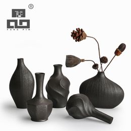 BuuCup european modern fashion mini ceramic flower vase for homes,decorative vases,vases for wedding decoration tabletop vase 210310
