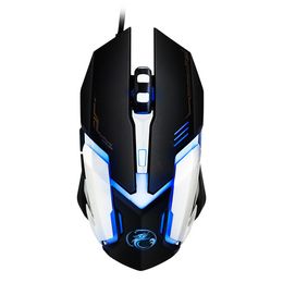 Universal iMICE 2400DPI 6-Button Optical Home Office Computer Gaming Mice V6 Optical 3D Wheel USB Wired Game Mouse