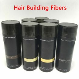 Top Hair Building Fibres Pik 27.5g HairFiber Thinning Concealer Instant Keratin HairPowder Black Spray Applicator