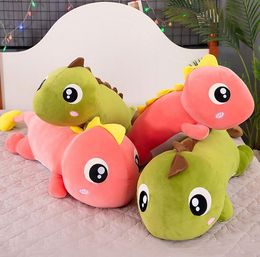 5070cm Big Eyes Dinosaur Plush Toy Stuffed Cute Dragon Doll Soft Cartoon Animal Sleeping Pillow Kid Girl Birthday Gifts1428333