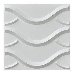 Art3d 3D Wall Panels Textured Design Stickers for Bedroom Living Room TV Backdrop Sofa Background (50x50cm,12 Tiles)