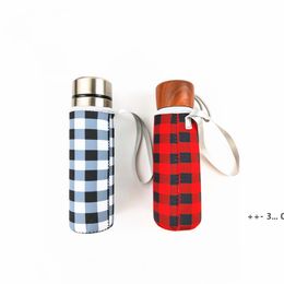 Neoprene Water Bottle Holder Insulated Sleeve Bag Case Pouch Cup Cover for 550ml 17 Colours RRD11930