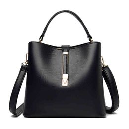 2021 shiny vegan pu leather women shoulder tote handbag ladi sling bucket bags luxury hand bag