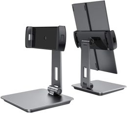 Portable Monitor Adjustable Stand, Adjustable Heavy Duty Aluminium Stand for Portable Monitor