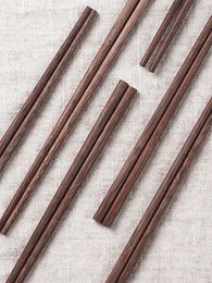 Chopsticks 10 Pairs Of Chicken Wing Wooden Set Household Natural Lacquer And Wax Free Creative Long
