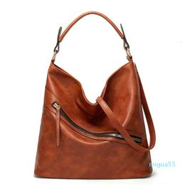 fashion Famous Brand Designer Handbags Large Capacity Vintage Women purse soft leathert tote bags