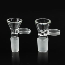 2022 new Thick Round glass bowl for bong With 14mm 18mm male Smoking Accessories Bongs Water Pipes Dab Rig