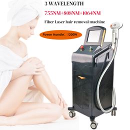 20 million shots dark skin hair removal laser 755/808/1064nm Larger Spot Size Permanent DiodeLaser Alexandrite