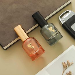 Creative Fragrance Deodorant Empty Bottles 10ml Glass Candy Colour Perfume Sprayer Bottle Refillable Essential Oil Container