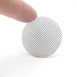 Hookah Mesh Stainless Steel Smoke Bowl Philtre Mesh Other Smoking Accessories Diameter 40mm/1.6inch Round Metal Meshes XG0219