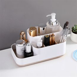 Makeup Organiser Box Cosmetic Storage Box Drawer Dressing Table Container Sundries Case Makeup Box 210315