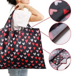Large Foldable Shopping Bag Reusable Environmental Protection Handbag Groceries Cloth Supermarket Storage Bags