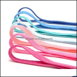 Shoe Parts & Accessories Shoes 2021 Flat Polyester Shoelaces Dress Canvas Lace Sneaker Boots Laces Unisex Strings Shoelace Order Not Shipped