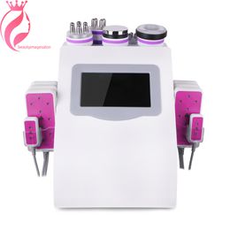 6 In 1 Body Slimming Cavitation 2.0 40K Radio Frquency Vacuum Weight Loss SPA Machine