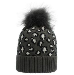 warm hats winter female beanie hat pom poms fur ball hats outdoor Sports Ski Warm Skull Caps Unisex Woollen Crochet Beanies