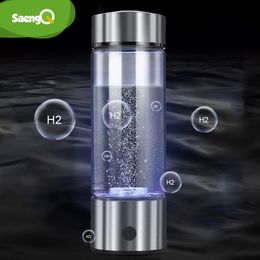 Water Philtre Titanium Quality Hydrogen-Rich Water Cup Ioniser Maker/Generator Super Antioxidants ORP Hydrogen Bottle