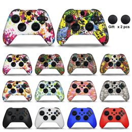For Xbox series S Xbox Series X Controller Gamepad Silicone Cover Rubber Skin Grip Case Protective For Xbox Series X Joystick
