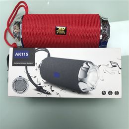 ak115 NEW Bluetooth Speaker Wireless Speaker Car Speaker Portable mini MP3 Super Bass Call Receive With FM Flashligt Function