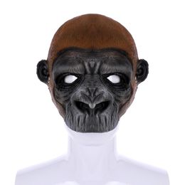 Halloween Easter Costume Party Mask Gorilla Face Masks Cosplay Masquerade for Adults Men & Women PU Masque HNA17008