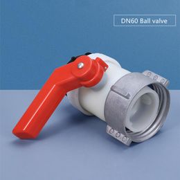 high valve Canada - Watering Equipments Durable Plastic DN60 Valve High Quality IBC Tank Hose Adapter Control Water Flow Switch