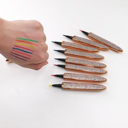 Eyeliner Pen Long Lasting Quick Drying Waterproof Not Blooming Eye Liner Beauty Makeup Cosmetics Tool 8 different Colours