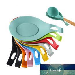 1pcs Silicone Spoon Mat Heat Resistant Placemat Tray Pad Rest Drink Glass Kitchen Accessories Mats & Pads Factory price expert design Quality Latest Style Original