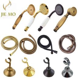 Brass Bathroom Round Hand Shower Head Rainfall Shower Faucet Sprayer Shower Heads H1209