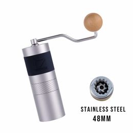 1zpresso JX/JE series manual coffee grinder portable coffee mill stainless steel 48mm burr 210309